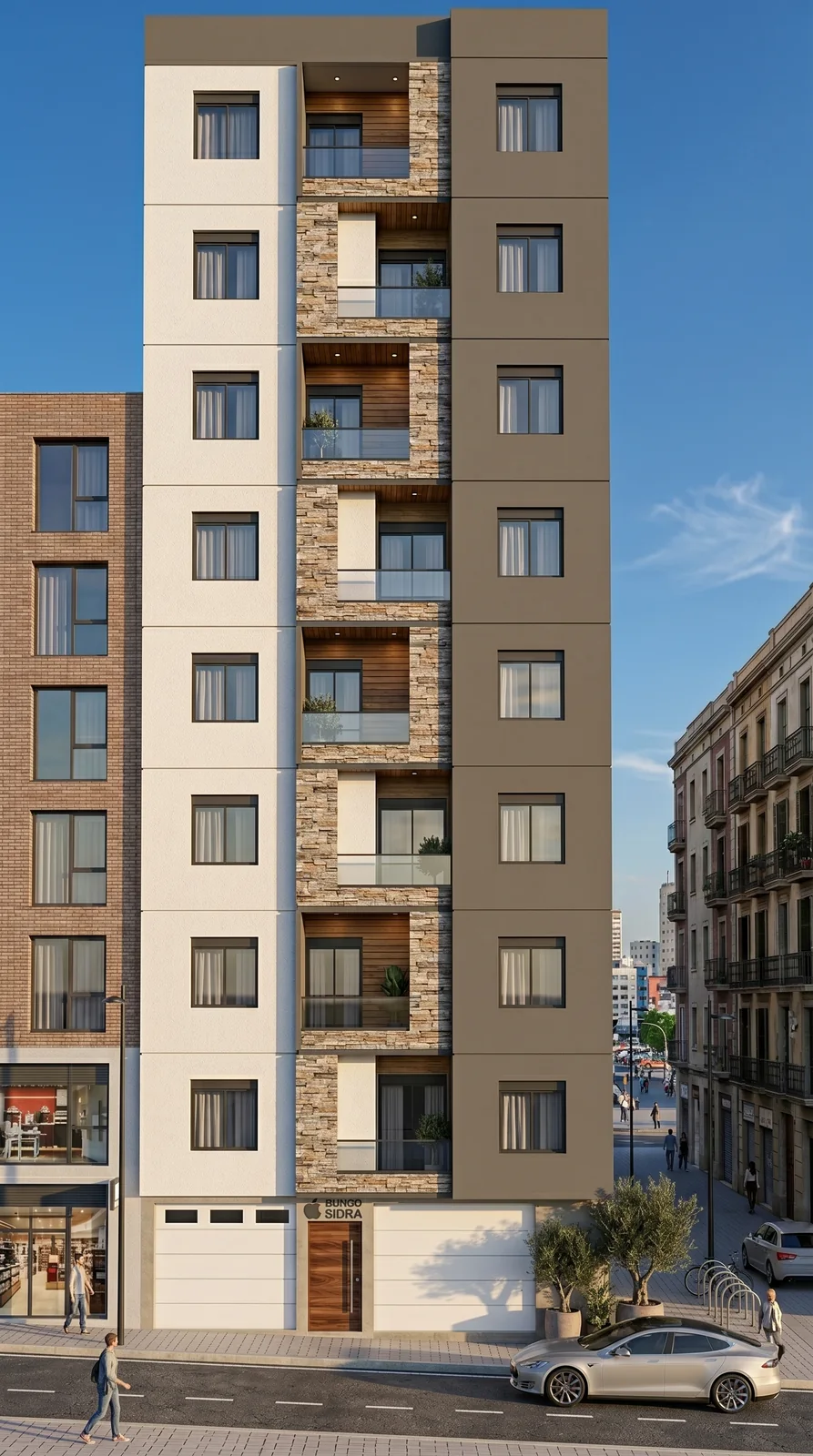 Élévation urbaine
